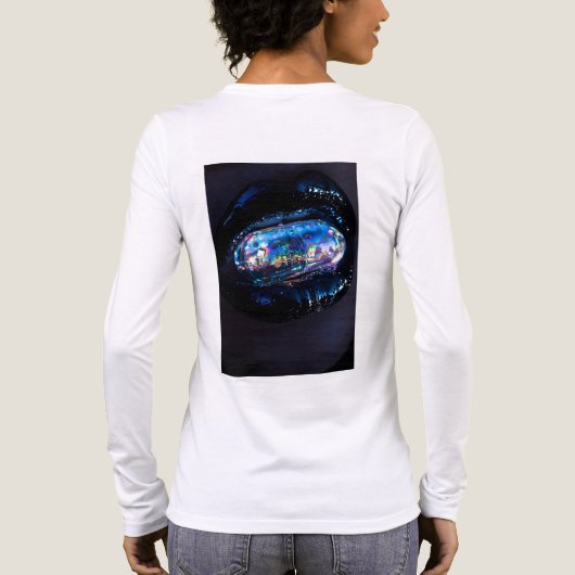  Lustrous Dose Tri-Blend Shirt (Rückseite)