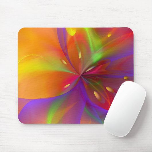 Lustrous Lily Mousepad (Mit Mouse)