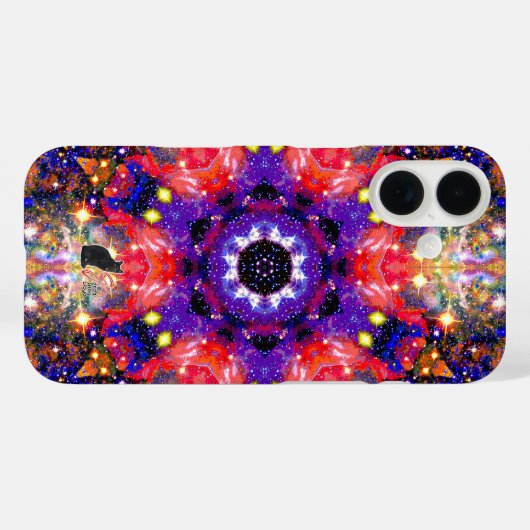 Lustrous Stellar Kaleid Case-Mate iPhone Hülle (Rückseite (Horizontal))