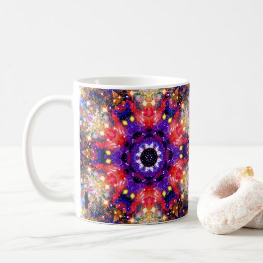 Lustrous Stellar Kaleid Kaffeetasse (Mit Donut)