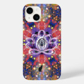 Lustrous Zen Lotus Case-Mate iPhone Hülle (Rückseite)