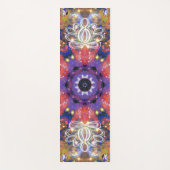 Lustrous Zen Lotus Star Kaleid Yogamatte (Vorderseite)