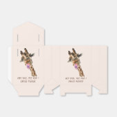 Lustvolle Geschenkboxen mit spielerischer Giraffe Geschenkschachtel (Ungefaltet)