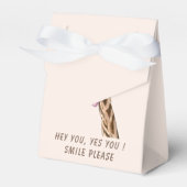 Lustvolle Geschenkboxen mit spielerischer Giraffe Geschenkschachtel (Vorderseite)