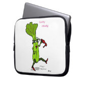 Lusty Celery Laptop Sleeve (Vorderseite Links)