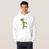 Lusty Celery Mens Hooded Sweatshirt (Vorne ganz)