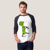 Lusty Celery Mens Raglan T - Shirt (Vorne ganz)