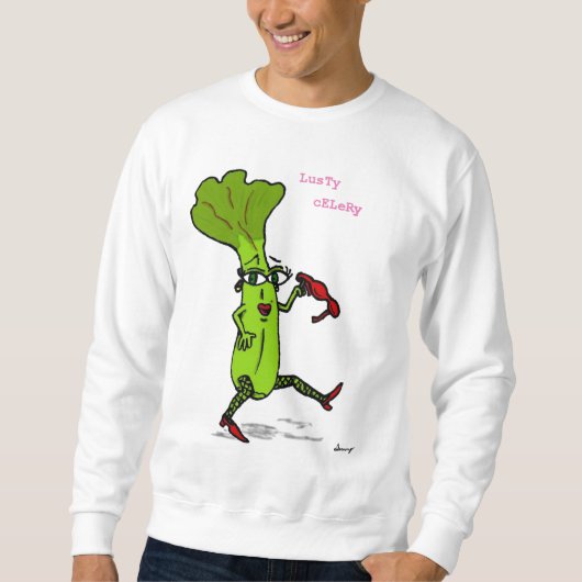 Lusty Celery Mens Sweatshirt (Vorderseite)