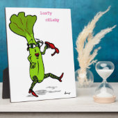 Lusty Celery Plaque Fotoplatte (Seite)