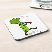 Lusty Celery Untersetzer - Set von 6 Jahren (Linke Seite)