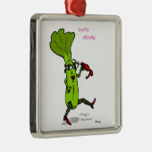 Lusty Sellerie-Verzierung Ornament Aus Metall (Rechts)