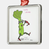 Lusty Sellerie-Verzierung Ornament Aus Metall (Links)