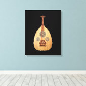 Lute Elegano Leinwanddruck (Insitu (Holzboden))