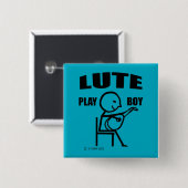 Lute Play Boy Button (Vorne & Hinten)