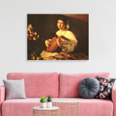 Lute Player, c.1595 Leinwanddruck (Insitu (Wohnzimmer))