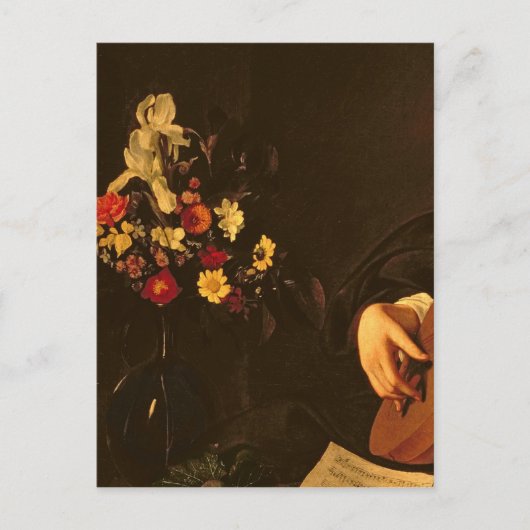 Lute Player, c.1595 Postkarte (Vorderseite)