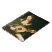 Lute Player Notizblock (Linke Seite)