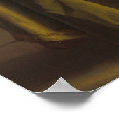 Lute Player - Orazio Gentileschi Kunstgedicht Poster (Ecke)