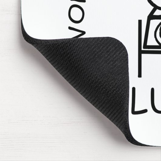 Lute - Weltumdrehungen Mousepad (Ecke)