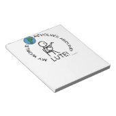 Lute - Weltumdrehungen Notizblock (angewinkelt)