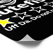 Lutefisk Highly Recommend Funny For Men Women Poster (Ecke)