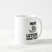 Lutefisk wieder großartig Humorvollen Stinkenfisch Kaffeetasse (VorderseiteRechts)