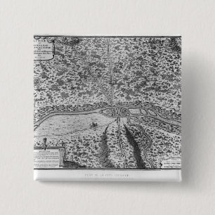 Lutetia oder der erste Plan von Paris Button