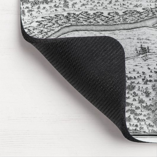 Lutetia oder der erste Plan von Paris Mousepad (Ecke)