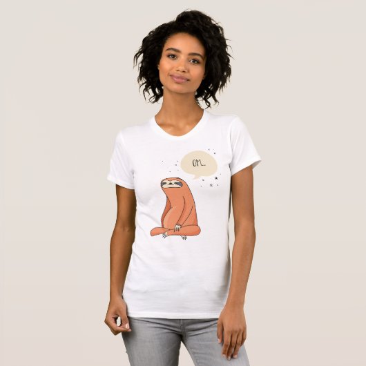 Luth Yoga Funny Funny Funny Luch Lover T-Shirt (Vorne ganz)