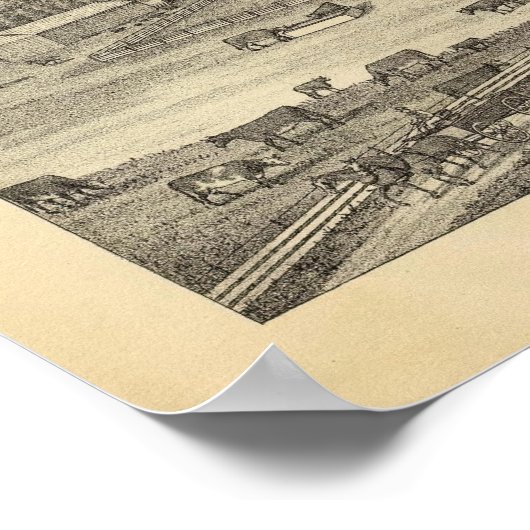 Luther Academy, Nebraska Poster (Ecke)