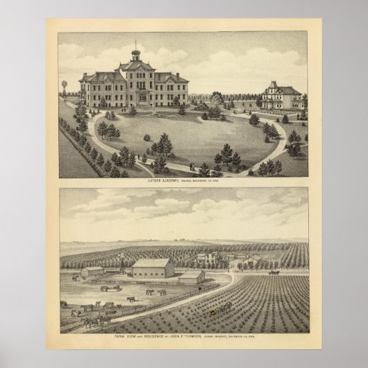 Luther Academy, Nebraska Poster (Vorne)