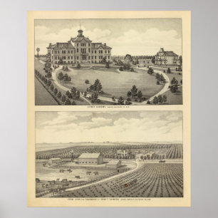 Luther Akademie, Nebraska Poster