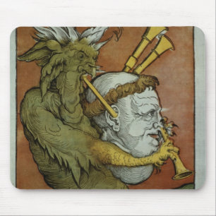 Luther als die Dudelsäcke des Teufels, c.1535 Mousepad