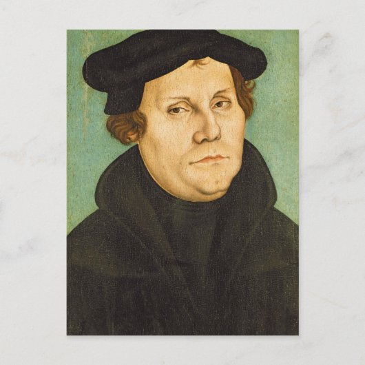 Luther als Professor, 1529 Postkarte (Vorderseite)