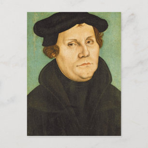 Luther als Professor, 1529 Postkarte