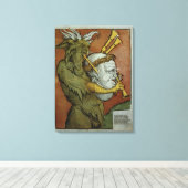 Luther as the Devil's Bagpipe, c.1535 Leinwanddruck (Insitu (Holzboden))