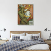 Luther as the Devil's Bagpipe, c.1535 Leinwanddruck (Insitu (Schlafzimmer))