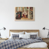 Luther bei der Ernährung von Würmern Leinwanddruck (Insitu (Schlafzimmer))