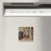 Luther bei der Ernährung von Würmern Magnet (In Situ (Geschirrspüler))