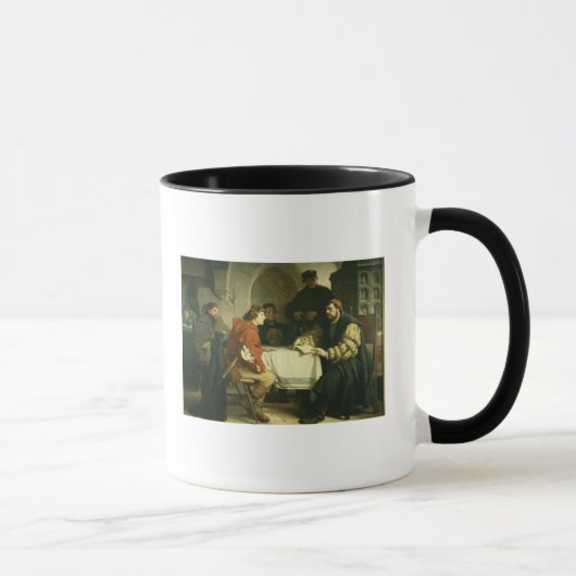 Luther beim "Schwarzen Baeren" in Jena, 1873 Tasse (Rechts)