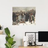 Luther Burns zum Papstbull Poster (Heimbüro)