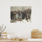 Luther Burns zum Papstbull Poster (Küche)