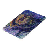 Luther Hampton Self Portrait Magnet (Linke Seite)