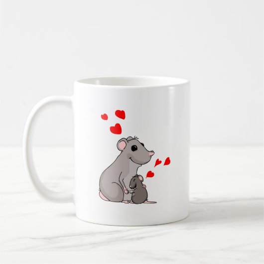 Luther Lieben seine Mama Kaffeetasse (Links)