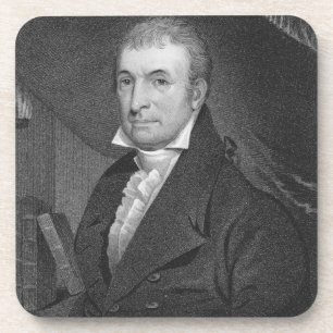 Luther Martin, graviert von William A. Wilmer Getränkeuntersetzer