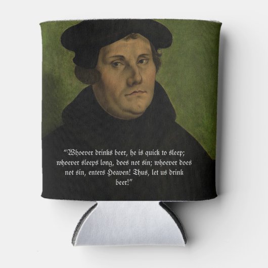 Luther on Beer Dosenkühler (Vorderseite)