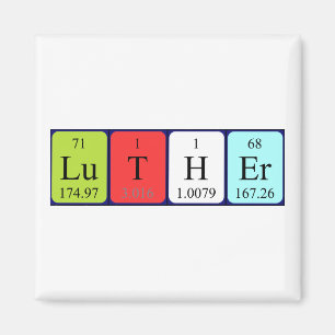 Luther Periodenmagnet Magnet