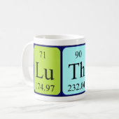 Luther Periodenname Tasse (Vorderseite Links)