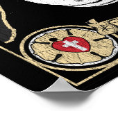 Luther Poster zum 500. Geburtstag (Ecke)