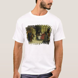 Luther predigt unter Verwendung seiner T-Shirt